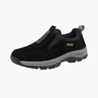 Herren Wanderschuhe Slip On in Schwarz