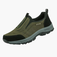 Herren Wanderschuhe Slip On in Grün