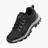 Herren Wanderschuhe mit Robuster Sohle in Schwarz