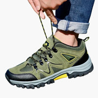 Herren Wanderschuhe mit Schnürung für Outdoor in Grün