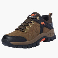 Herren Wanderschuhe mit Schnürverschluss und rutschfester Profilsohle in Khaki