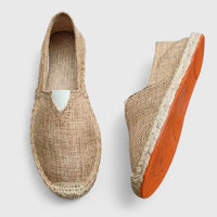 Herren Espadrilles Mit Arch Support – Atmungsaktive Orthopädische Schuhe Für Sommerliche Freizeitaktivitäten in Braun