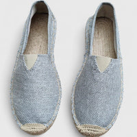 Herren Espadrilles Mit Arch Support – Atmungsaktive Orthopädische Schuhe Für Sommerliche Freizeitaktivitäten in Grau