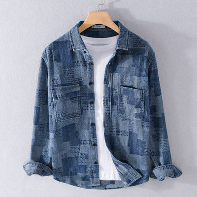 Leichte Button Up Jacke für Herren
