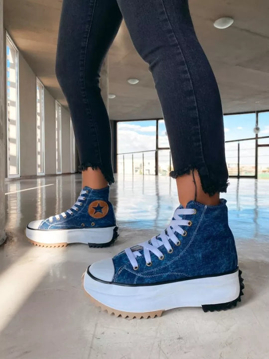 Kendra - Trendstark & Bequem Schuhe mit dicker Sohle