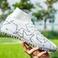 Luca | Hohe Spitze Fußballschuhe in Weiß