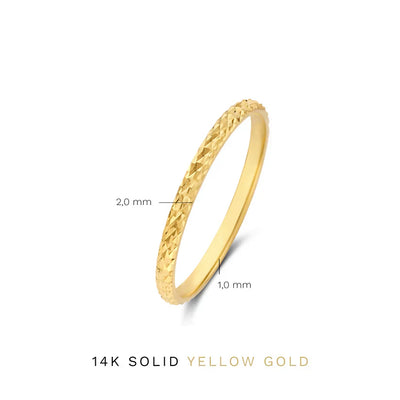 Ameline Gold Spalier Ring