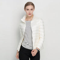 Urban Chic Leichte Daunenjacke - Ilse in Weiß