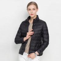 Urban Chic Leichte Daunenjacke - Ilse in Schwarz
