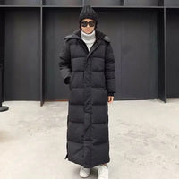 Eleganter winddichter Wintermantel für Frauen - Gwen in Schwarz
