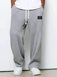 Isaac | Lässige Weite Hose in Grau