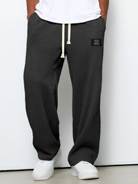 Sem | Weite Hose mit verstellbarem Bund in Schwarz
