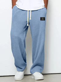 Isaac | Lässige Weite Hose in Himmelblau
