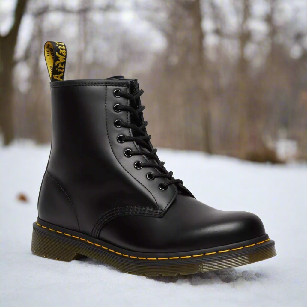 Von Elsen™| Martens Damen Leder Stiefeletten