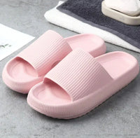 Komfortable Dämpfende Slippers - Nora in Rosa