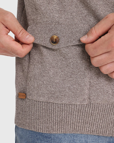 Leonard | Knopf-Cardigan