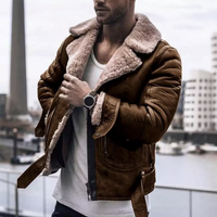 Willis - Exklusive Designer-Winterjacke für Herren in Hellbraun