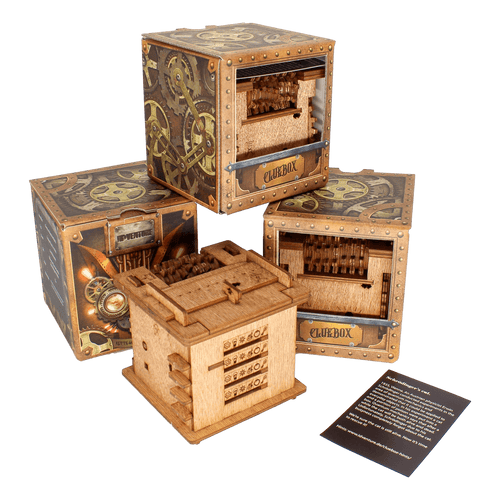 Interaktive Holz Escape Puzzlebox – MindVault