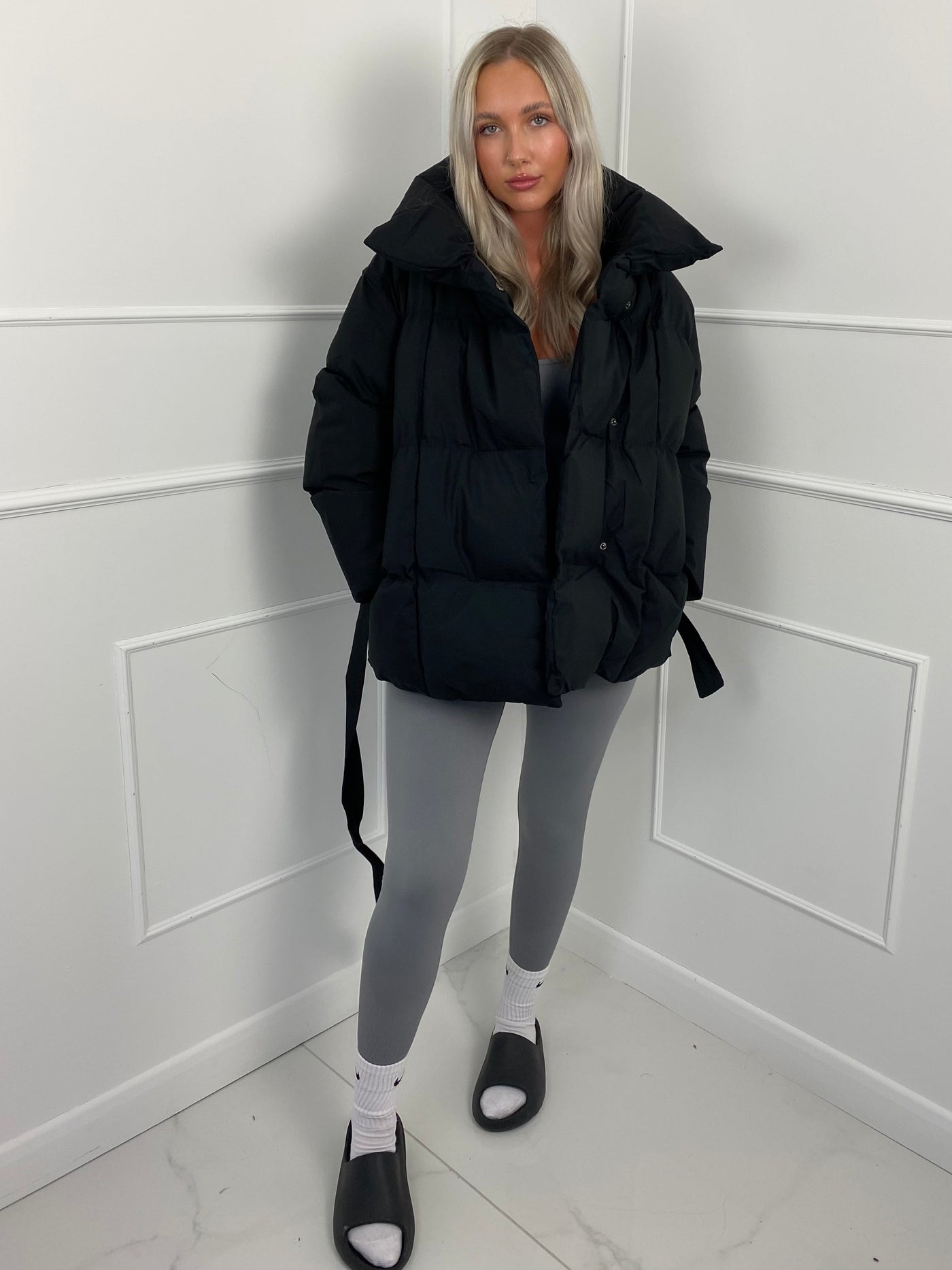 Elina™ | Gesteppte Kurzjacke mit Taillengürtel
