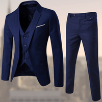 Jesse™ | Der elegante und hochwertige Anzug in Dunkelblau