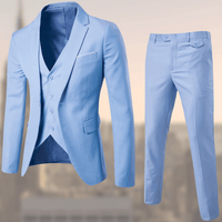 Jesse™ | Der elegante und hochwertige Anzug in Hellblau