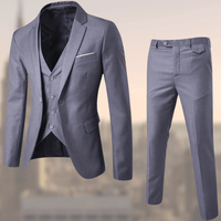 Jesse™ | Der elegante und hochwertige Anzug in Grau