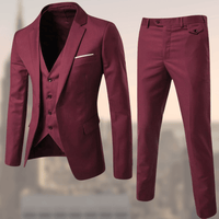 Jesse™ | Der elegante und hochwertige Anzug in Rot