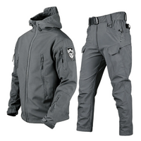 Gergely - Komplettes Ski-Set für Herren in Grau