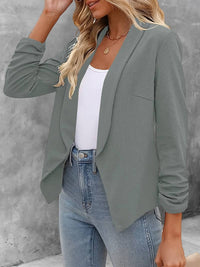 Karina - Eleganter Blazer für Damen mit Stil und Komfort in Dunklegrau
