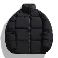 Warme Winter-Pufferjacken für Männer - Ivan in Schwarz