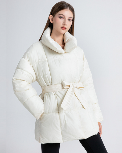 Anneliese | Steppjacke mit Gürtel