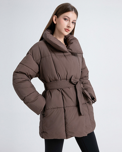 Anneliese | Steppjacke mit Gürtel