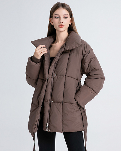 Anneliese | Steppjacke mit Gürtel