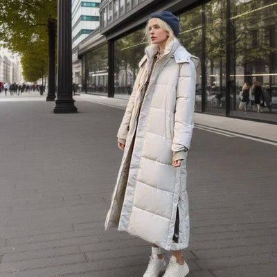 Lange Winterjacke mit lockerer Passform - Jordis