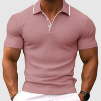 Maximilian | Herren Klassisches Poloshirt in Rosa