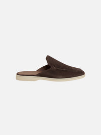 Jonas | Herren Bequeme Slip-On Pantoletten in Braun