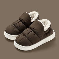 Bequeme und warme Winter-Loafer - Keryl in Khaki