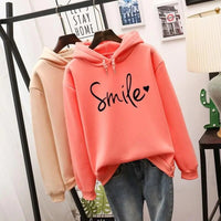 Nele | Kuscheliger Weicher Kapuzenpullover in Orange