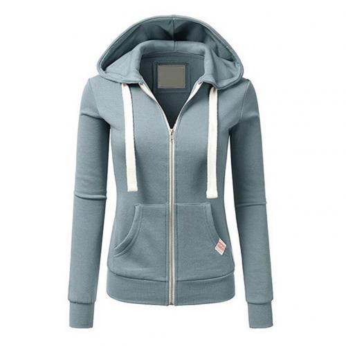 Andrea | Karierter Winter-Hoodie mit Reißverschluss