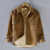 Classic - Herren Cordjacke in Kamel