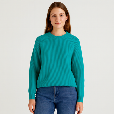 Klara | Rundhals-Strickpullover