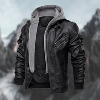 Declan - Herbstjacke für stilvolle Männer in Schwarz
