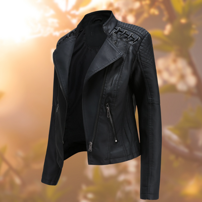 Vivetta™ Elegante vegane Lederjacke