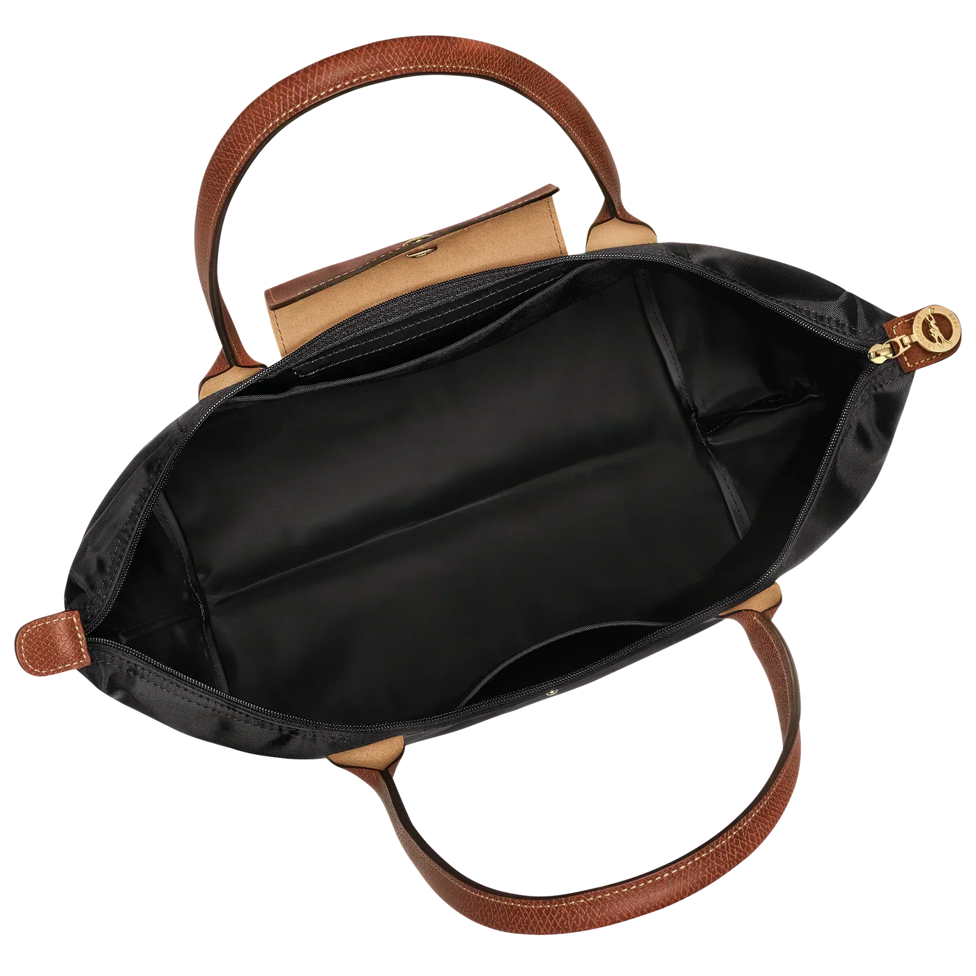 Brunhilde® | Große Le Pliage Tasche, Schwarz