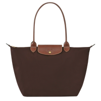Adeltraud® | Große Le Pliage Tasche, Ebenholz in Ebenholz