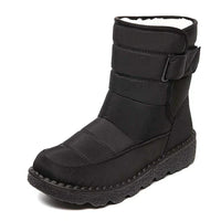 Wasserdichte und rutschfeste Schneestiefel für Frauen - Lesia in Schwarz