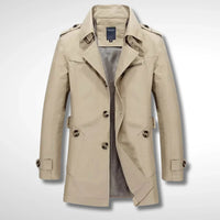 Wintermantel mit Schmaler Passform - Luka in Beige