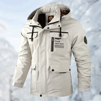 Laszlo - Herrenjacke Winterfest & Trocken in Weiß