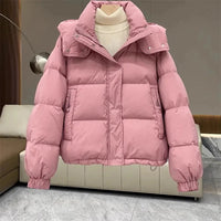 Lena | Bequeme Pufferjacke für Damen Winter in Rosa