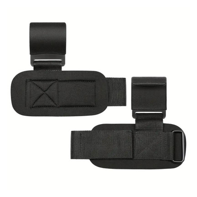 Lifting Hooks mit verstellbarem Handgelenkband - GripMax